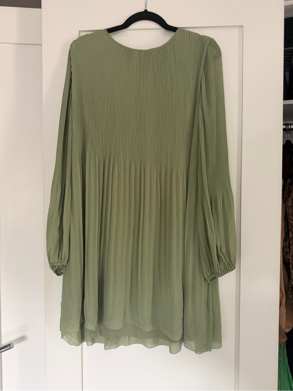 Wilfred Sage Green daydreamer mini dress